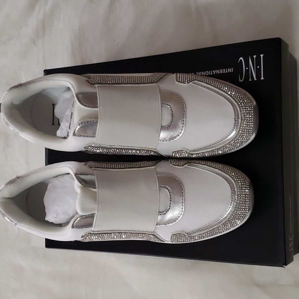INC Heily Wedge Sneakers